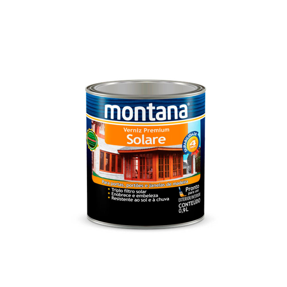 Verniz Premium Solare Acetinado Montana